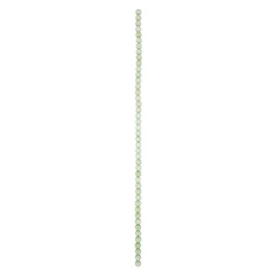 Light Green Quartz Round Beads by Bead Landing